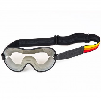 Maschera Moto Ethen Maschera Cafe Racer Rossa Gialla Arancio