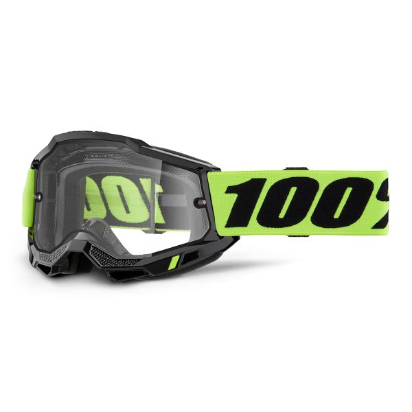 Maschera Cross 100% Accuri 2 Enduro Moto Yellow Maschera Cross 100% Accuri 2 Enduro Moto Yellow