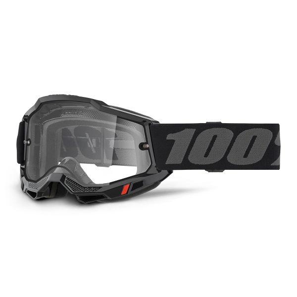 Maschera Cross 100% Accuri 2 Enduro Moto Black