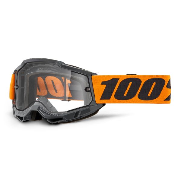 Maschera Cross 100% Accuri 2 Enduro Moto Orange Maschera Cross 100% Accuri 2 Enduro Moto Orange