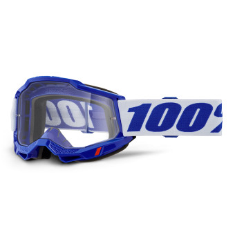 Maschera Cross 100% Accuri 2 OTG Blue White Maschera Cross 100% Accuri 2 OTG Blue White