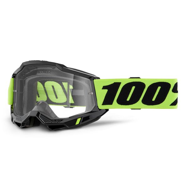 Maschera Cross 100% Accuri 2 OTG Neon Yellow Maschera Cross 100% Accuri 2 OTG Neon Yellow