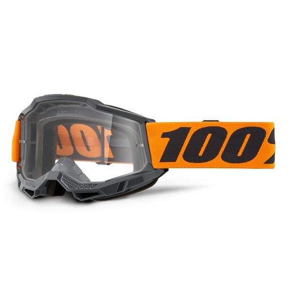 Maschera Cross 100% Accuri 2 OTG Orange Black Maschera Cross 100% Accuri 2 OTG Orange Black