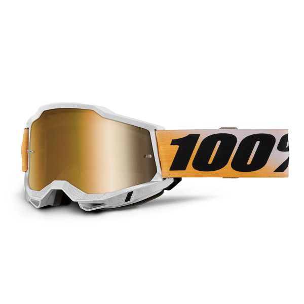 Maschera Cross 100% Accuri 2 Shiv - Iridium Gold