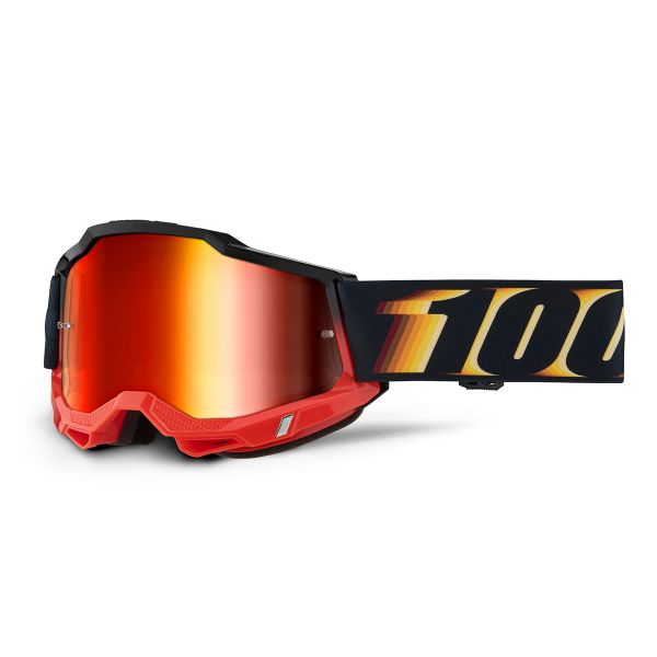 Maschera Cross 100% Accuri 2 Stamino 2 - Iridium Red