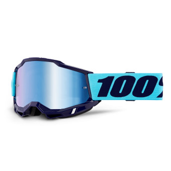 Maschera Cross 100% Accuri 2 Vaulter - Iridium Blue Maschera Cross 100% Accuri 2 Vaulter - Iridium Blue