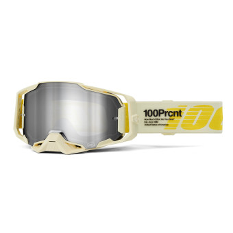 Maschera Cross 100% Armega Barely - Iridium Silver Maschera Cross 100% Armega Barely - Iridium Silver