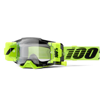 Maschera Cross 100% Armega Forecast Neon Yellow Maschera Cross 100% Armega Forecast Neon Yellow