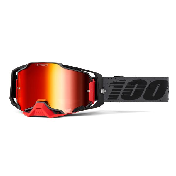 Maschera Cross 100% Armega Hiper Nekfeu - Iridium Red