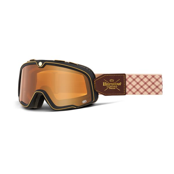 Maschera Moto 100% Barstow Solace Amber Maschera Moto 100% Barstow Solace Amber