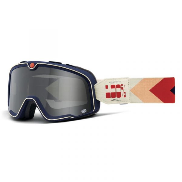 Maschera Moto 100% Barstow Teluride - Visiera fume Maschera Moto 100% Barstow Teluride - Visiera fume