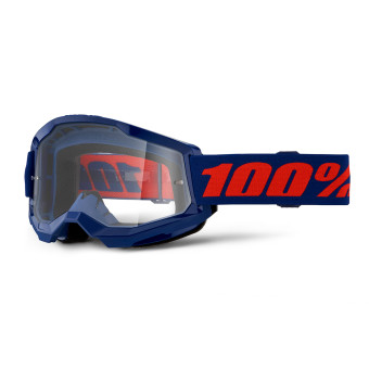 Maschera Cross 100% Strata 2 Navy Maschera Cross 100% Strata 2 Navy