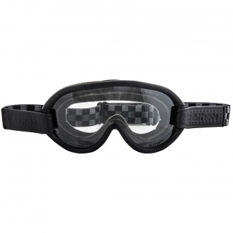 Maschera Moto Ethen Scrambler Damier Nero Maschera Moto Ethen Scrambler Damier Nero