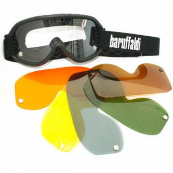 Maschera Moto Baruffaldi Speed 4 Black Maschera Moto Baruffaldi Speed 4 Black