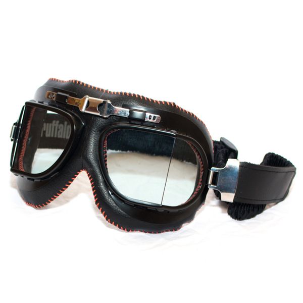 Maschera Moto Baruffaldi Vintaco Nero Arancione Maschera Moto Baruffaldi Vintaco Nero Arancione