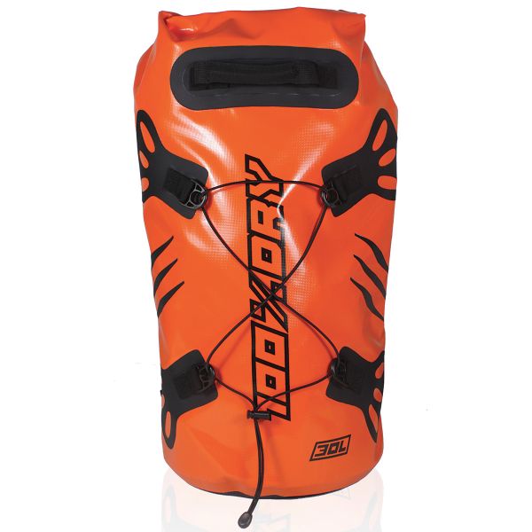 Zaino Moto HARISSON Tube 100% Dry 30L Orange