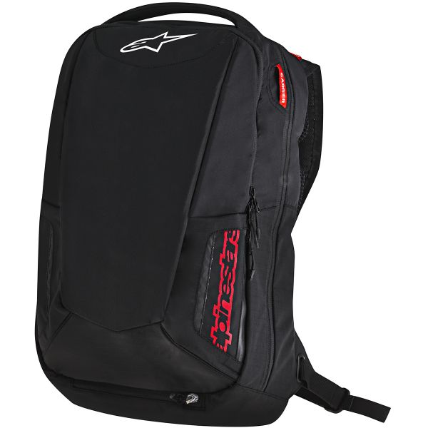 Zaino Moto Alpinestars City Hunter Backpack Black Red