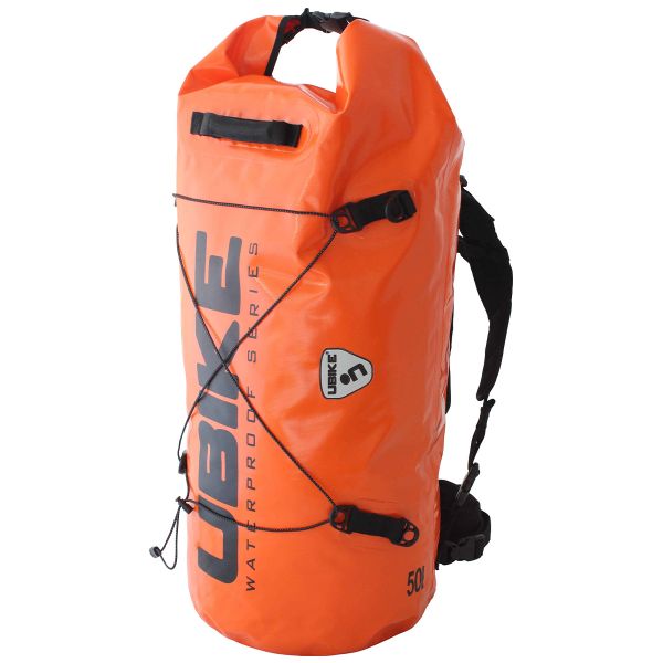 Zaino Moto UBIKE Cylinder Bag 30 L Arancione Zaino Moto UBIKE Cylinder Bag 30 L Arancione