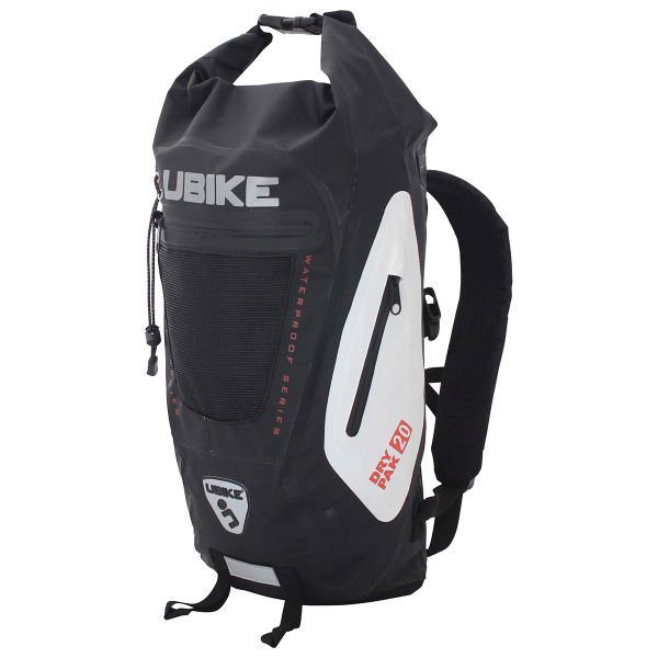 Zaino Moto UBIKE Easy Pack + 20L Nero