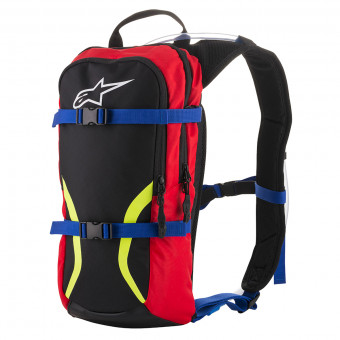 Zaino Moto Alpinestars Iguana Hydratation Black Blue Red Yellow Fluo Zaino Moto Alpinestars Iguana Hydratation Black Blue Red Yellow Fluo