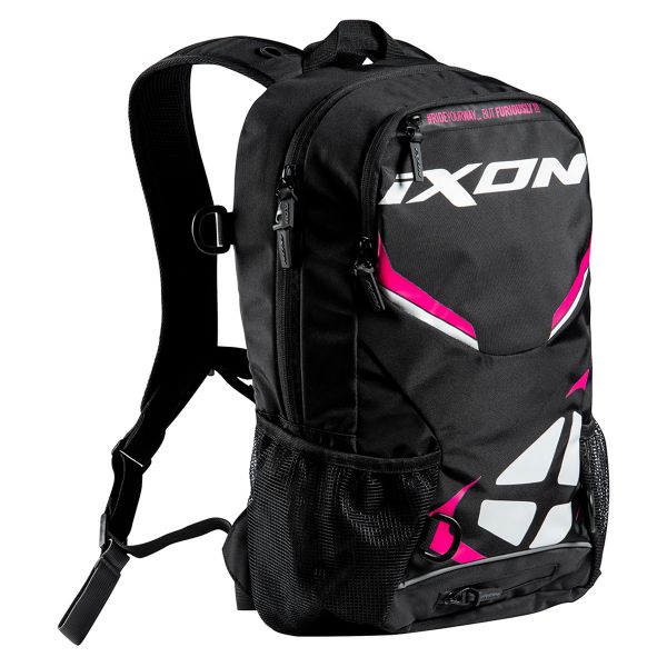 Zaino Moto Ixon R-Tension 23 Black White Fuchsia Zaino Moto Ixon R-Tension 23 Black White Fuchsia