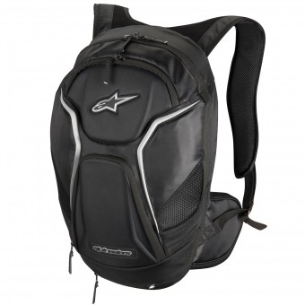 Zaino Moto Alpinestars Tech Aero Black White Zaino Moto Alpinestars Tech Aero Black White