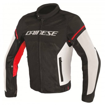 Giacche moto Dainese Air Frame D1 Black Red Fluo