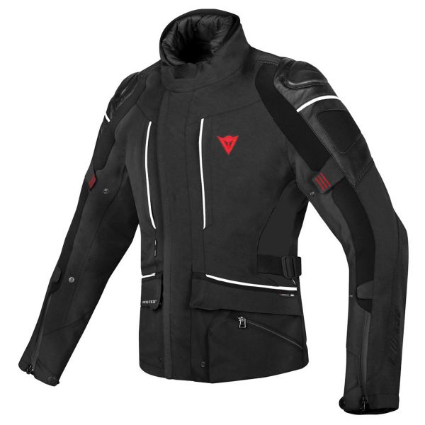 Giacche Moto Lunghe Dainese D-Cyclone Gore-Tex Black White