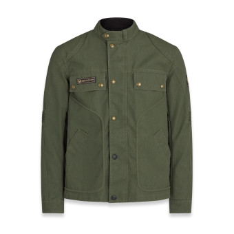 Giacche moto Belstaff Johnsons Military Green Giacche moto Belstaff Johnsons Military Green