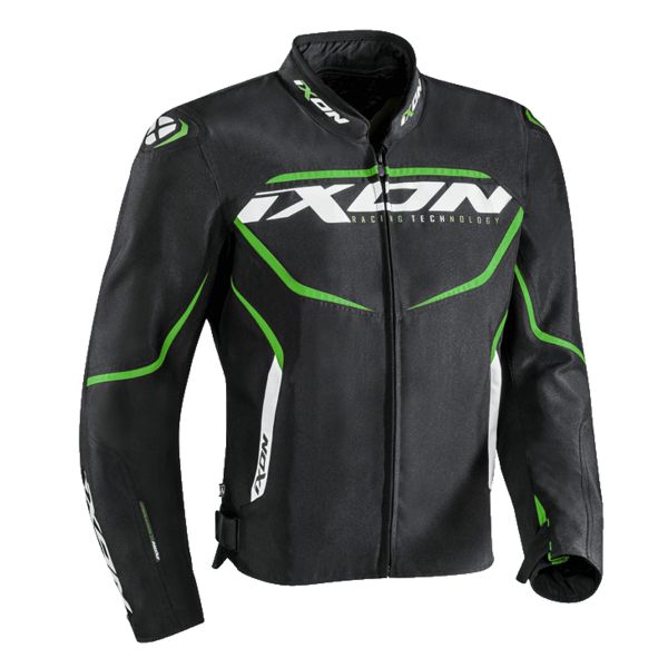 Giacche moto Ixon Sprinter Black Green Giacche moto Ixon Sprinter Black Green