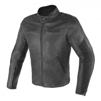 Giacche moto Dainese Stripes D1 Perforated Black