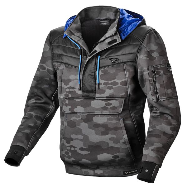 Giacche moto Macna Aron Kevlar Camo Dark Grey
