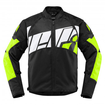 Giacche moto ICON Automag2 Hi-Viz Yellow Black