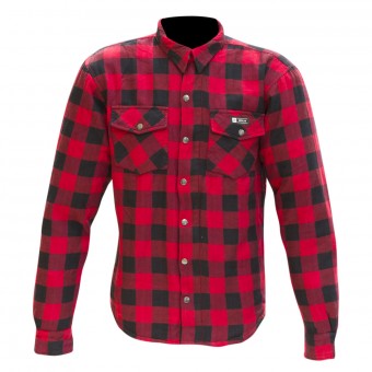 Giacche moto Merlin Axe Kevlar Nero Rosso Giacche moto Merlin Axe Kevlar Nero Rosso