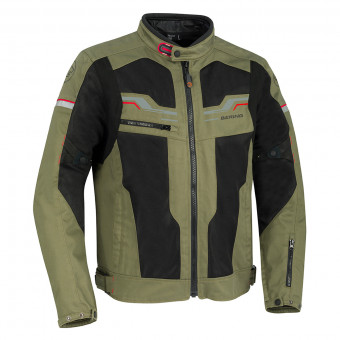 Giacche moto Bering Bamako Black Khaki