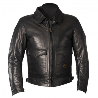 Giacche moto Helstons Bill Leather Black