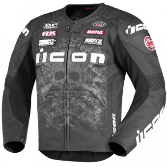 Giacche moto ICON Overlord Prime Hero Black