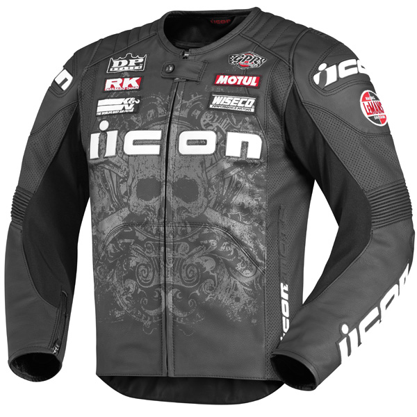 Giacche moto ICON Overlord Prime Hero Black