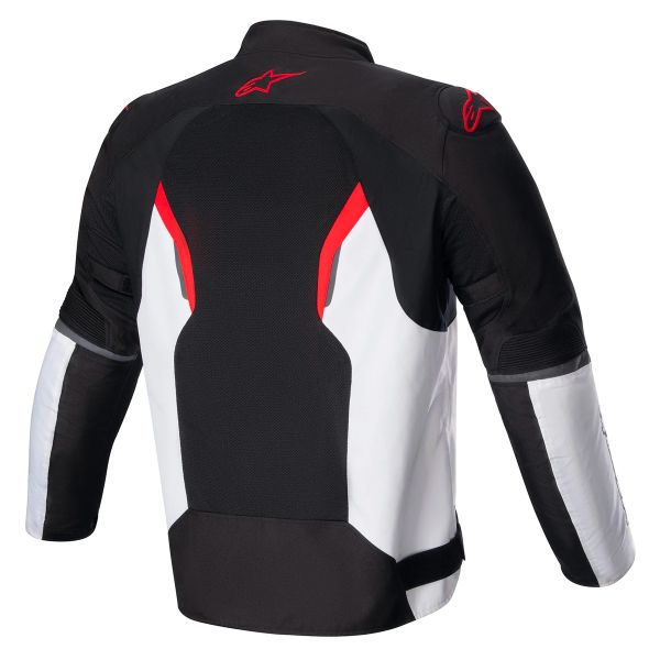 Alpinestars Ast Air V2 Nero Bianco Rosso Brillante