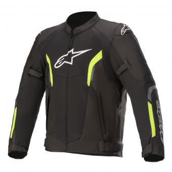 Giacche moto Alpinestars Ast Air V2 Black Yellow Fluo