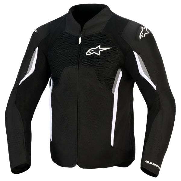 Giacche moto Alpinestars Ast V3 Air Black Dark Gray White