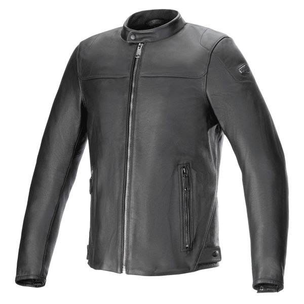 Giacche moto Alpinestars Blacktrack Leather Black Black