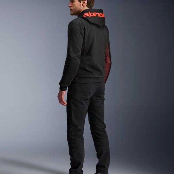 Alpinestars Cromo Air Sport Nero Rosso Fluo