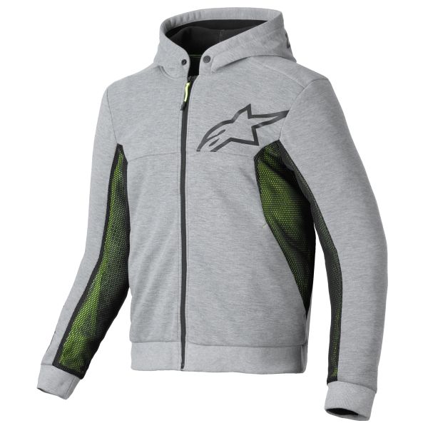 Giacche moto Alpinestars Chrome Air Sport Grigio Heather Nero