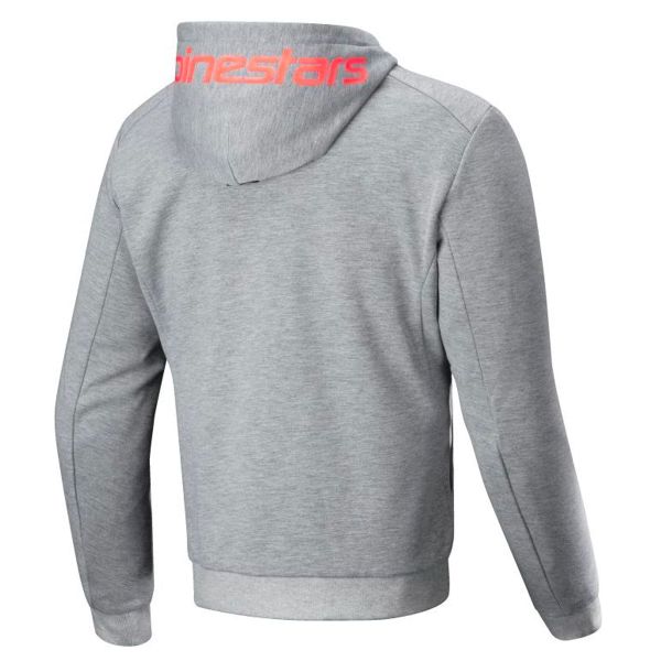 Alpinestars Chrome V2 Sport Sport Grigio Heather Rosso Fluo