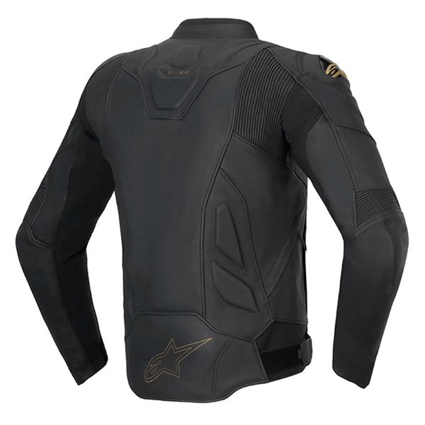 Alpinestars Pelle nera laser crepuscolare