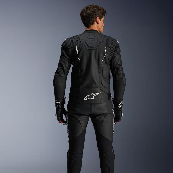 Alpinestars Pelle crepuscolo Nero Bianco