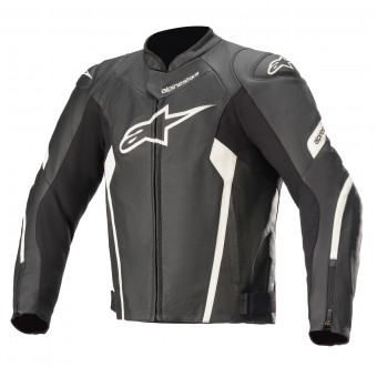 Giacche moto Alpinestars Faster V2 Airflow Black White