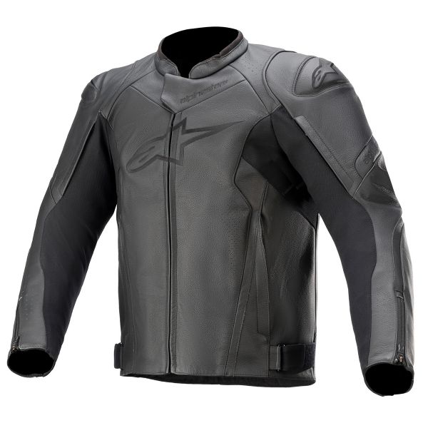 Giacche moto Alpinestars Faster V2 Leather Black