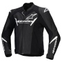 Giacche moto Alpinestars Faster V3 Airflow Black White